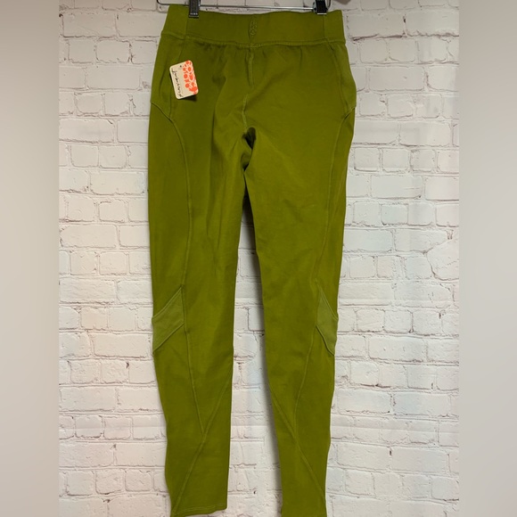 NEW Anthropologie Free Movement Green Army Leggings Size XS - Picture 7 of 7